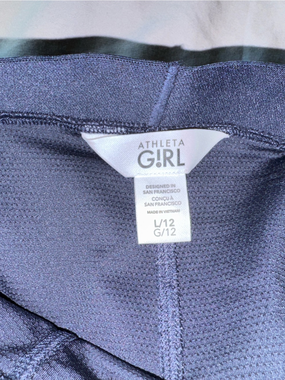 NWT AUTHENTIC AHTLETA GIRL TENNIS ATHLETIC SKIRT SKORT SIZE LARGE (12) - Picture 3 of 4